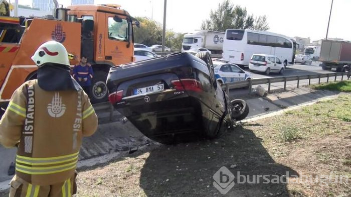 Başakşehir'de kaza oldu!