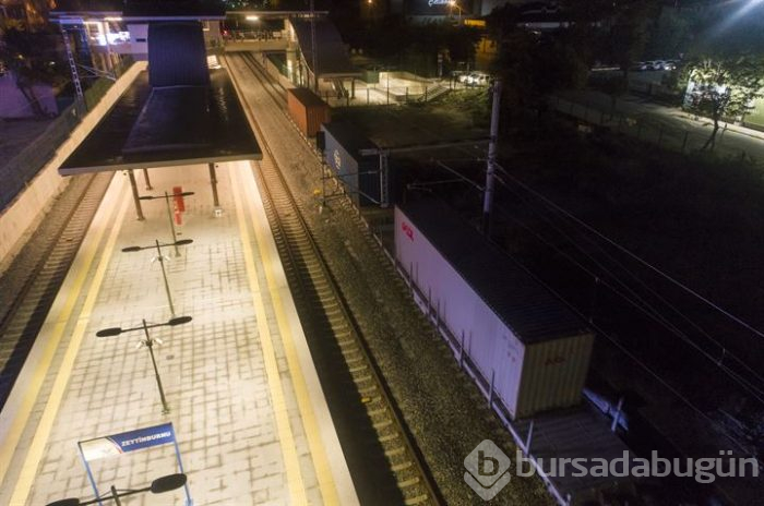 Çin'den Avrupa'ya giden ilk yük treni Marmaray'dan geçti