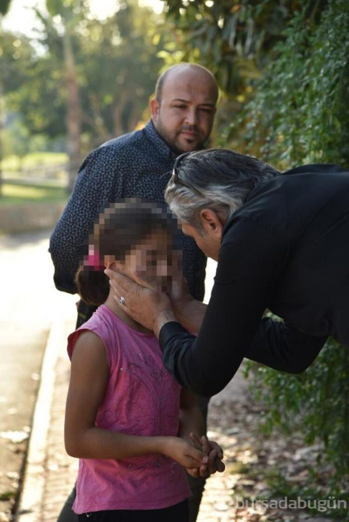 Küçük kız parkta kabus yaşadı!