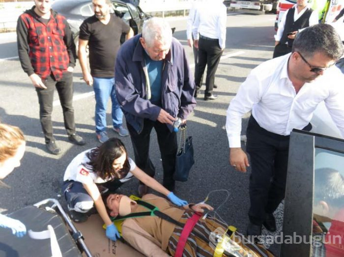 Beykoz Kuzey Marmara Otoyulu'nda kaza! 4 yaralı...