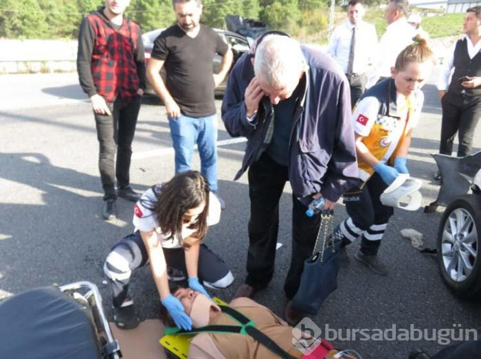 Beykoz Kuzey Marmara Otoyulu'nda kaza! 4 yaralı...