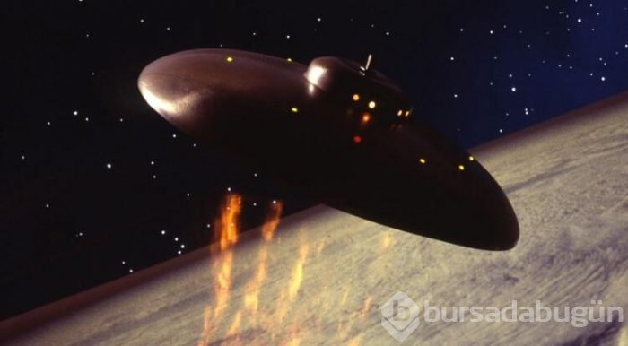 Türkiye'de görülen UFO!
