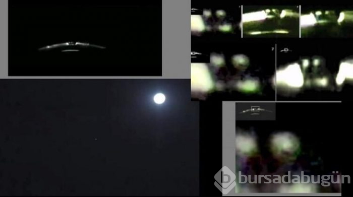 Türkiye'de görülen UFO!