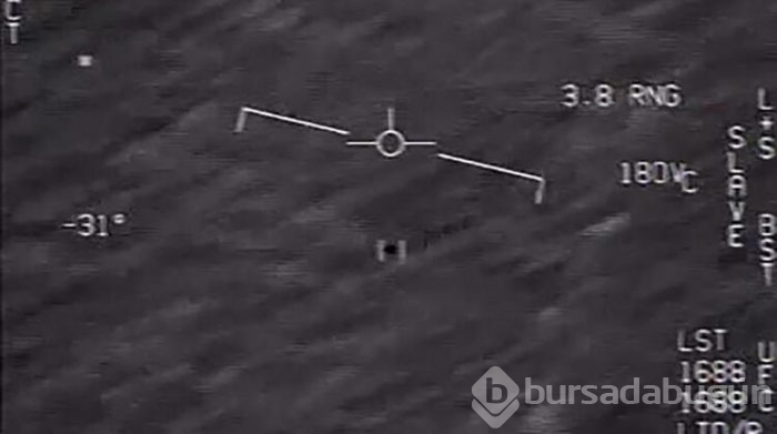 Türkiye'de görülen UFO!