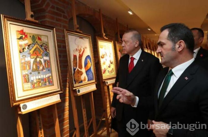 Cumhurbaşkanı, Gül Baba Türbesi'ne gitti