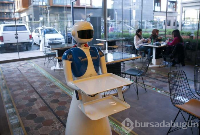 Türkiye'de robot cafeye büyük ilgi!