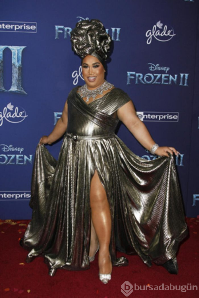 Frozen 2'nin galasında renkli görüntüler