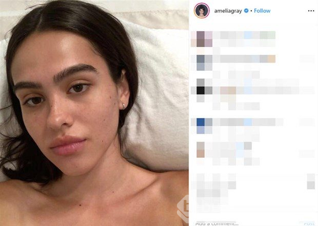  Amelia Gray: "Dudaklarım da doğal iri göğüslerim de"