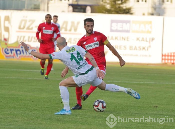 TFF 1. Lig: Boluspor: 1 - Bursaspor: 1
