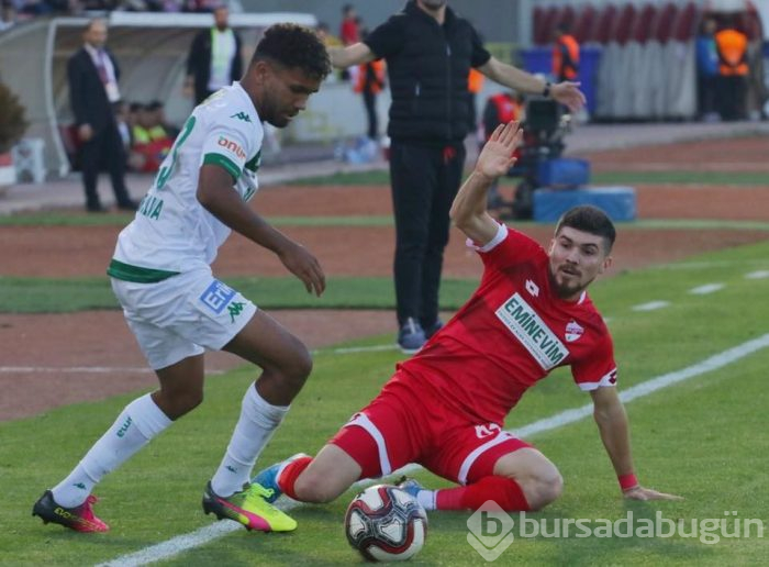 TFF 1. Lig: Boluspor: 1 - Bursaspor: 1
