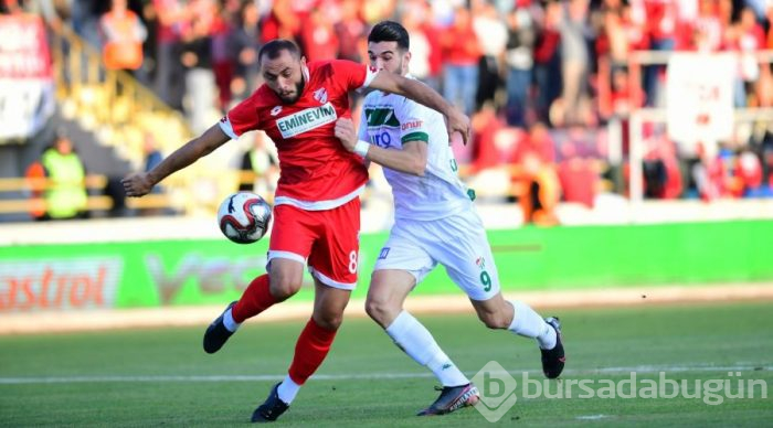 TFF 1. Lig: Boluspor: 1 - Bursaspor: 1
