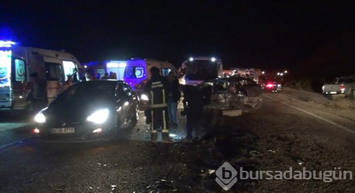 Bursa'da can pazarı: 1 ölü 20 yaralı
