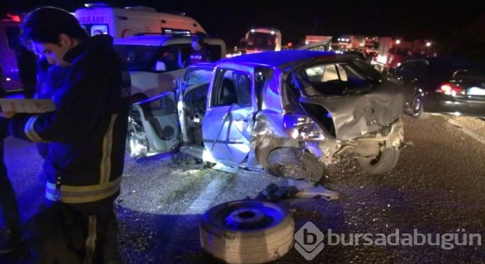 Bursa'da can pazarı: 1 ölü 20 yaralı
