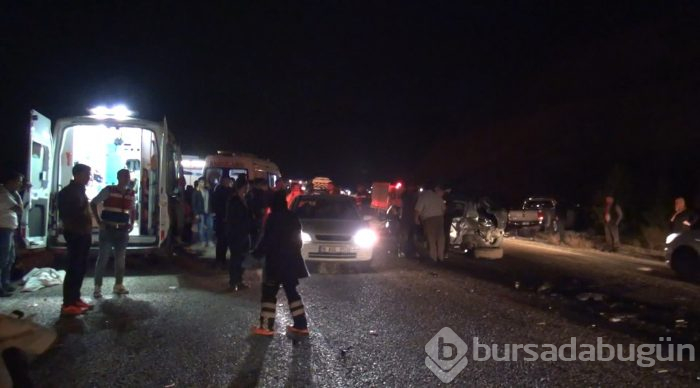 Bursa'da can pazarı: 1 ölü 20 yaralı
