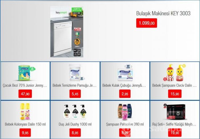 12 ve 15 Kasım tarihli BİM Aktüel ürünler kataloğu içinde bulaşık makinesi ve ütü dikkat çekti!