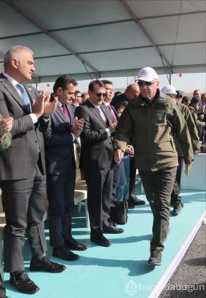 Cumhurbaşkanı Recep Tayyip Erdoğan fidan dikti!