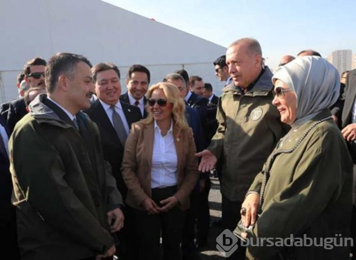 Cumhurbaşkanı Recep Tayyip Erdoğan fidan dikti!