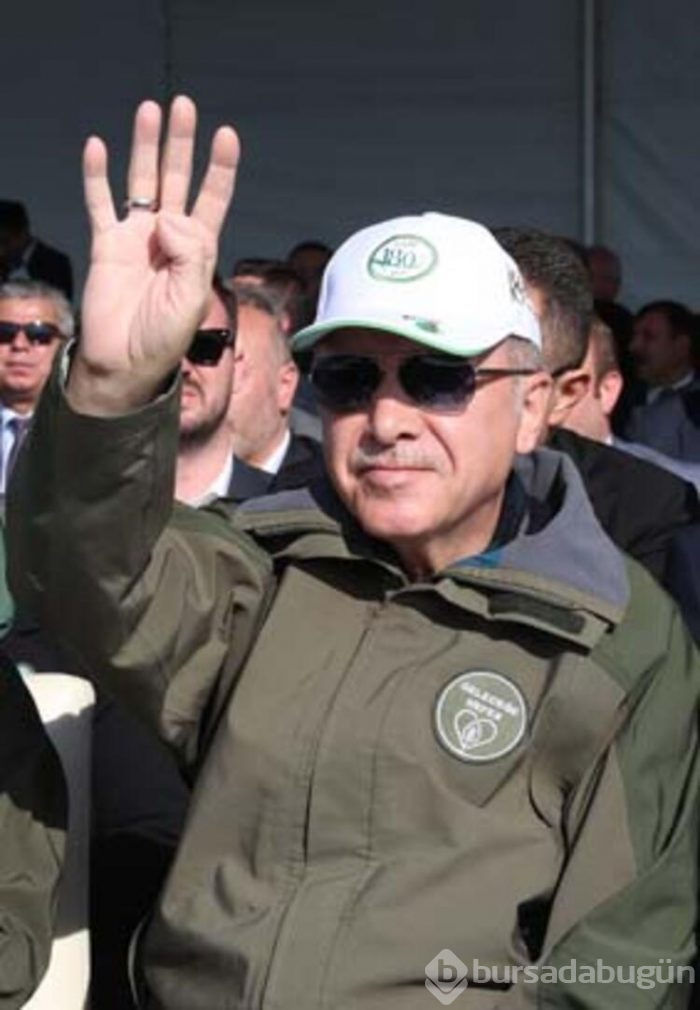 Cumhurbaşkanı Recep Tayyip Erdoğan fidan dikti!