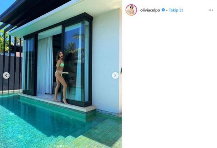  Kainat Güzeli Olivia Culpo tatilini uzattı