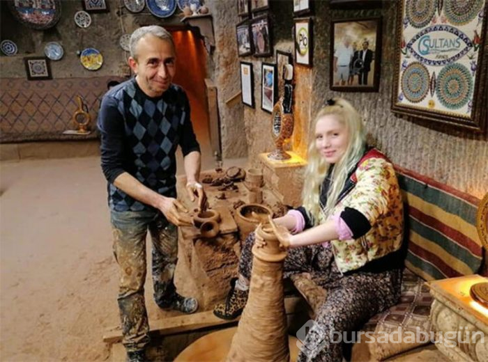 Aleyna Tilki, Kapadokya'da!