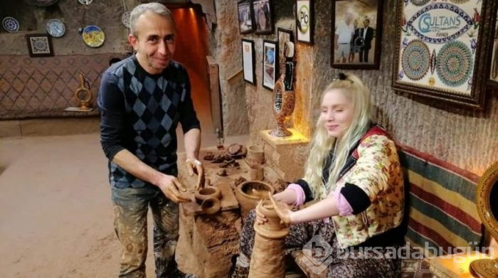 Aleyna Tilki, Kapadokya'da!