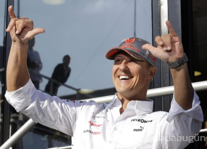 Schumacher'de son dakika!