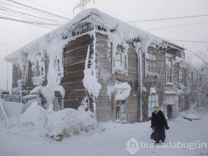 Dünyanın en soğuk şehri Yakutsk'da hayat
