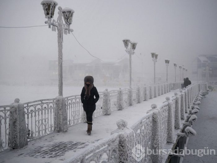 Dünyanın en soğuk şehri Yakutsk'da hayat
