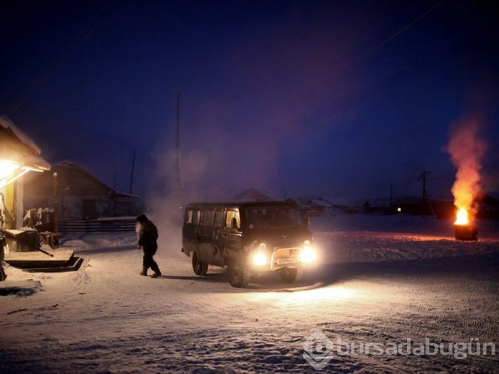 Dünyanın en soğuk şehri Yakutsk'da hayat

