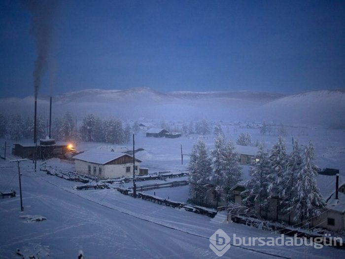 Dünyanın en soğuk şehri Yakutsk'da hayat

