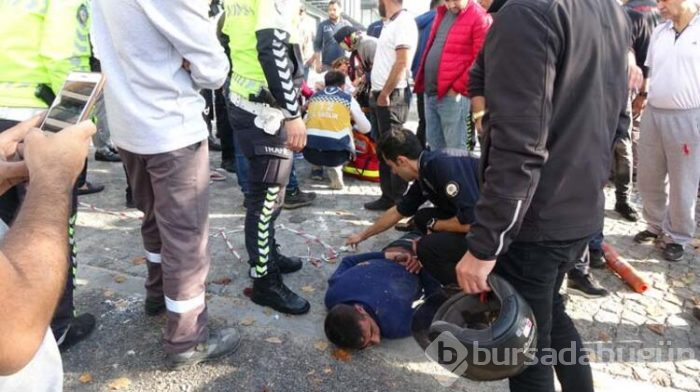 Yanına yaklaştığı turist kadına inşaat demiri sapladı