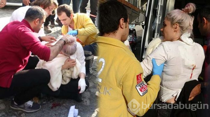Yanına yaklaştığı turist kadına inşaat demiri sapladı