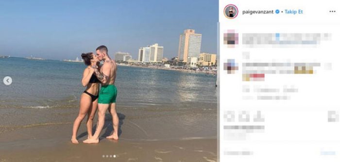 Paige VanZant, İsrail'de ortaya çıktı