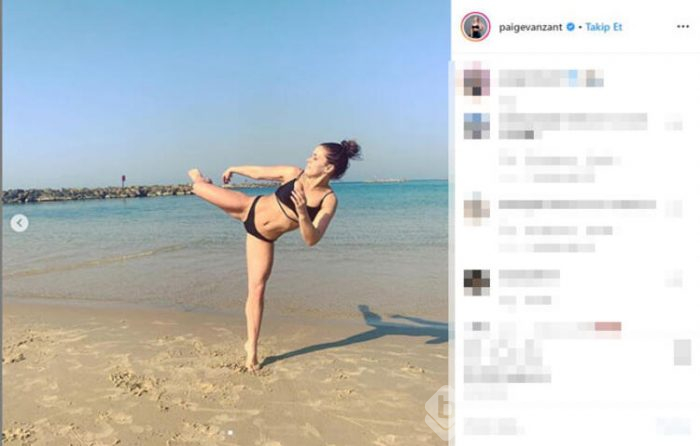 Paige VanZant, İsrail'de ortaya çıktı