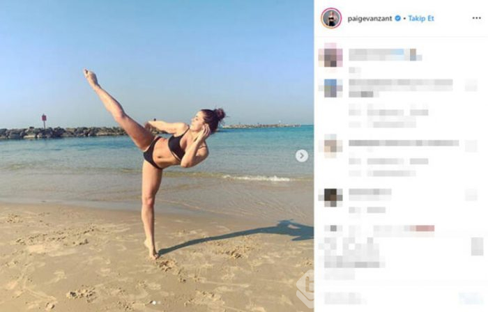 Paige VanZant, İsrail'de ortaya çıktı