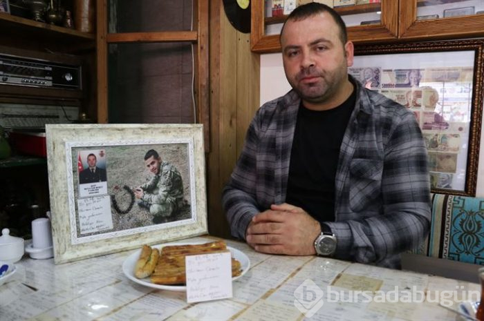 Şehidin 'Cennete pide yollar mısın' notuna pide siparişi yağıyor