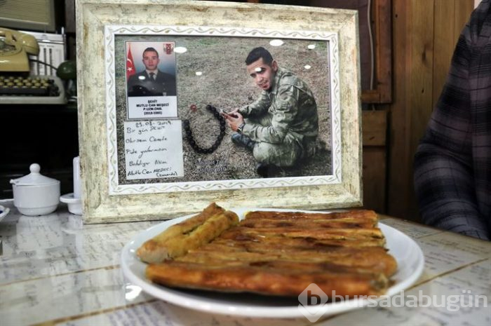 Şehidin 'Cennete pide yollar mısın' notuna pide siparişi yağıyor