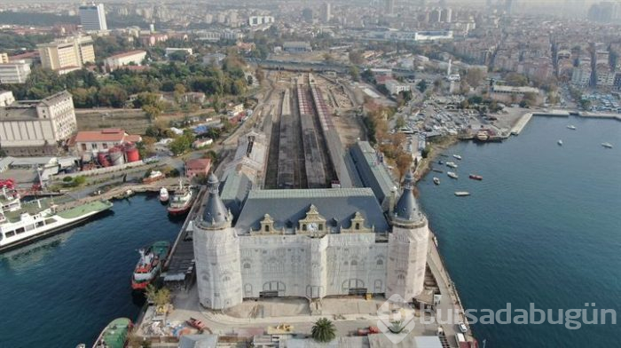 Çatı bitti, saati çalışıyor