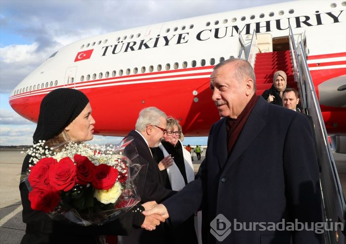 Erdoğan ABD'de sevgi gösterileriyle karşılandı!