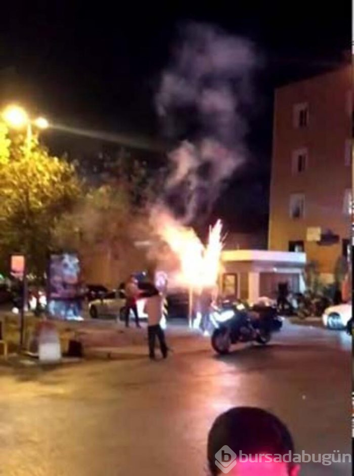 İstanbul'un göbeğinde terör estirdiler!