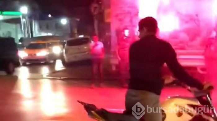İstanbul'un göbeğinde terör estirdiler!