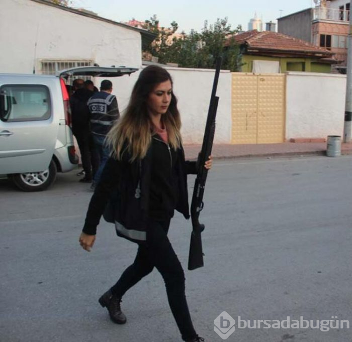 350 polisle operasyon!