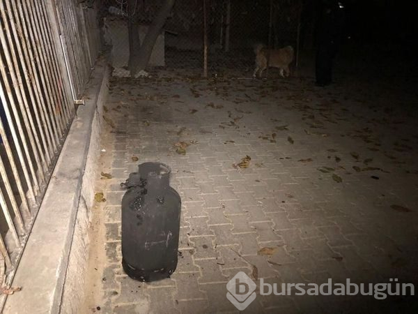 Alevlerin arasında kalan yaşlı kadın korkulu anlar yaşadı!