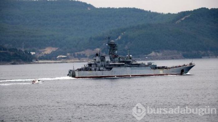 Rus savaş gemileri, Çanakkale Boğazı'ndan geçti