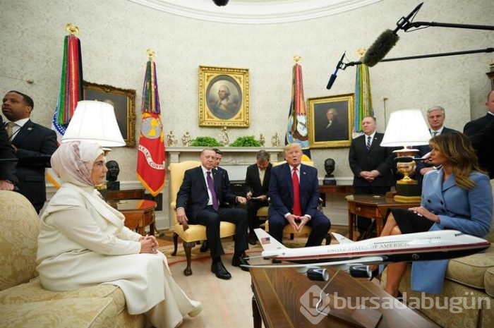 Cumhurbaşkanı Erdoğan Beyaz Saray'da (Görüşmeden kareler)
