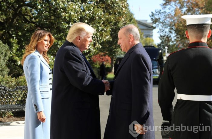 Cumhurbaşkanı Erdoğan Beyaz Saray'da (Görüşmeden kareler)
