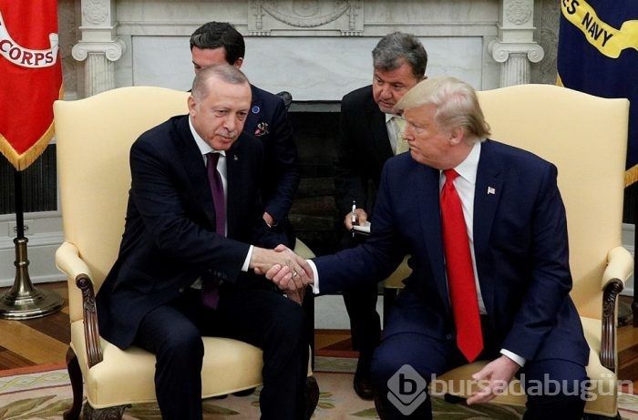 Cumhurbaşkanı Erdoğan Beyaz Saray'da (Görüşmeden kareler)
