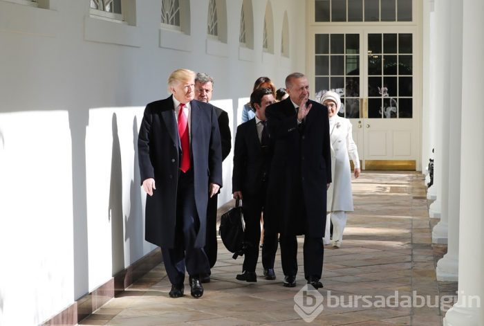 Cumhurbaşkanı Erdoğan Beyaz Saray'da (Görüşmeden kareler)
