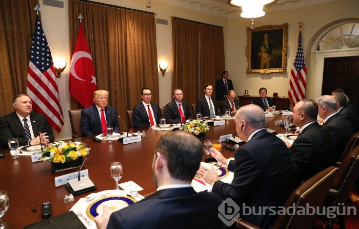 Cumhurbaşkanı Erdoğan Beyaz Saray'da (Görüşmeden kareler)
