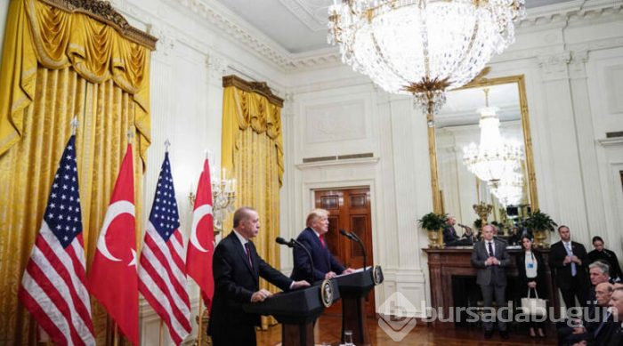 Cumhurbaşkanı Erdoğan Beyaz Saray'da (Görüşmeden kareler)
